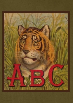 Image de Carnet Blanc Abécedaire Tête de tigre
