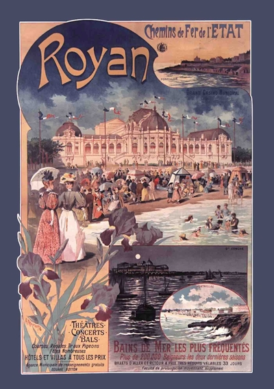 Image de Carnet Blanc, Royan chemins de fer