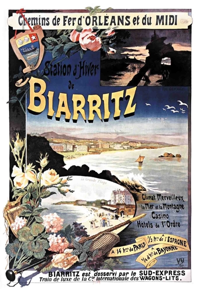 Image de Carnet Blanc, Biarritz station d'hiver