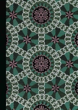 Image de Carnet Blanc, motif Rosaces, Papier peint 18e