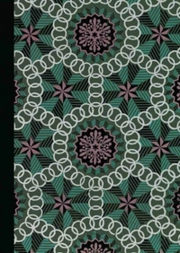 Image de Carnet Blanc, motif Rosaces, Papier peint 18e