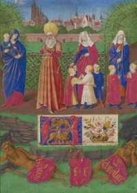 Image de Carnet Blanc, Sainte Anne et les trois Marie