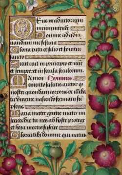 Image de Carnet Blanc, Heures Anne de Bretagne, Roses