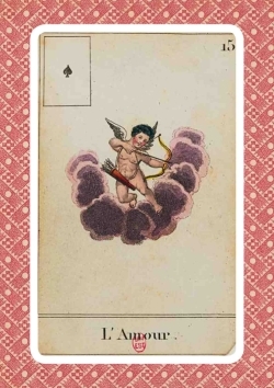 Image de Carnet Blanc, Cartomancie, Amour, 18e siècle