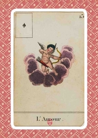 Image de Carnet Blanc, Cartomancie, Amour, 18e siècle