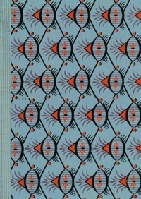 Image de Carnet Blanc, motif Pyramides, Papier peint 18e