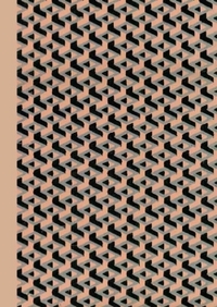 Image de Carnet Blanc, motif Trompe-l'oeil, Papier peint 18e