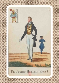 Image de Carnet Blanc, Cartomancie, Homme blond, 18e siècle