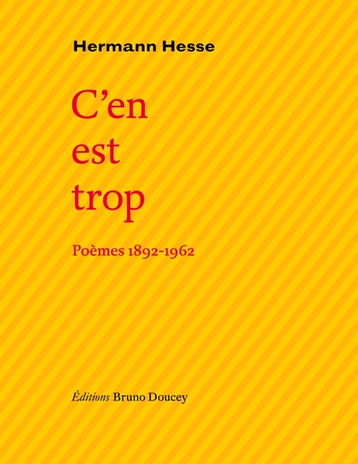 Picture of C'EN EST TROP - POEMES 1892-1962