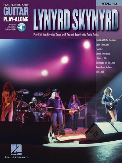 Picture of LYNYRD SKYNYRD -  GUITAR PLAY-ALONG VOLUME 43  RECUEIL + ENREGISTREMENT(S) EN LIGNE