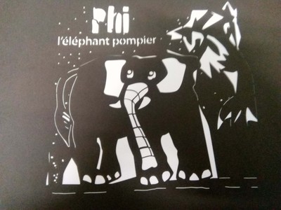 Image de Phi l'éléphant pompier (version Kamishibaï)