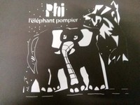 Image de Phi l'éléphant pompier (version Kamishibaï)