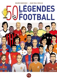Image de 50 légendes du football