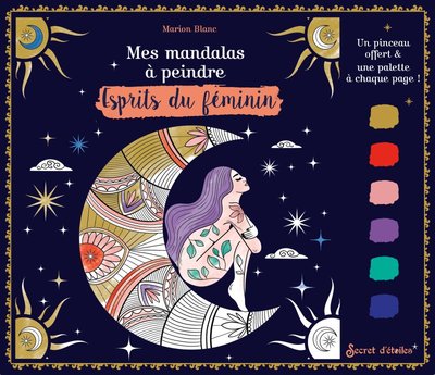 Picture of Mes mandalas à peindre : esprits du féminin