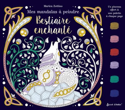 Picture of Mes mandalas à peindre géants : bestiaire enchanté