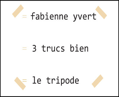 Picture of 3 trucs bien