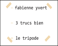 Picture of 3 trucs bien