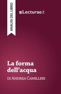 Image de La forma dell'acqua - Andrea Camilleri (analisi del libro)