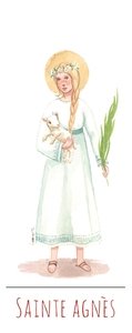 Picture of Lot de 10 signets - Agnès