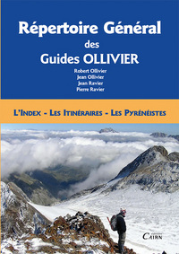 Picture of REPERTOIRE GENERAL DES GUIDES OLLIVIER INDEX ITINERAIRES PYRENEISTES