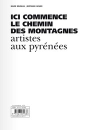 Picture of ICI COMMENCE LE CHEMIN DES MONTAGNES