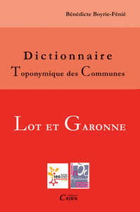 Image de Dictionnaire toponymique des communes