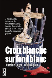 Image de Croix blanche sur fond blanc