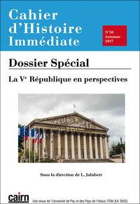 Picture of CAHIER D'HISTOIRE IMMEDIATE N50 AUTOMNE 2017