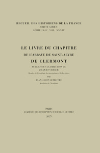 Picture of Le livre du chapitre de l'abbaye de Saint-Alyre de Clermont