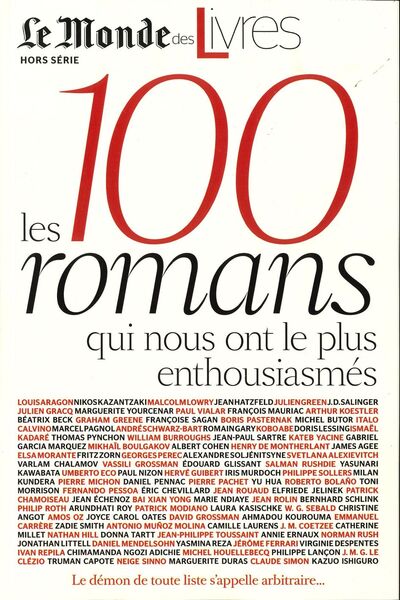 Image de Le Monde des Livres : Les 100 romans qui nous ont le plus enthousiasmés - Eté 2025