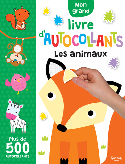 Image de Mon grand livre d'autocollants - Les animaux
