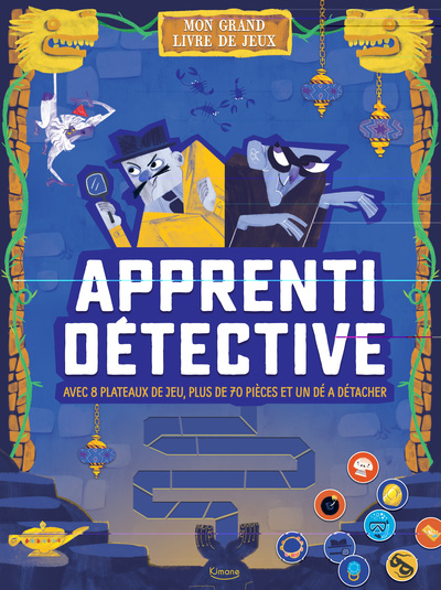Image de APPRENTI DÉTECTIVE (COLL. MON GRAND LIVRE DE JEUX)