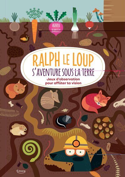 Image de RALPH LE LOUP S'AVENTURE SOUS TERRE (COLL. RALPH LE LOUP)