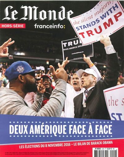 Picture of Le Monde Hs N° 54 - Deux Ameriques Face A Face - Octobre 2016