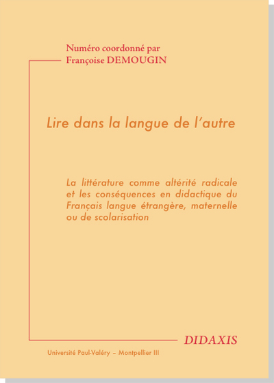 Image de Lire dans la langue de l'autre