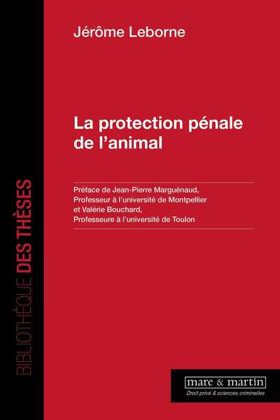 Picture of La protection pénale de l'animal