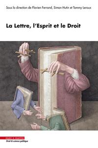 Picture of La Lettre, l'Esprit et le Droit