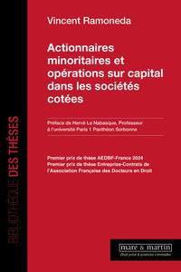 Picture of Actionnaires minoritaires et opérations sur capital dans les sociétés cotées