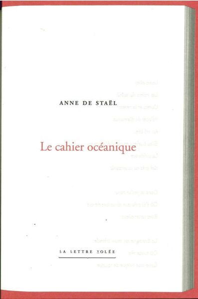 Picture of Le Cahier Oceanique