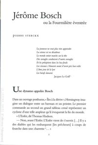 Image de Jérôme Bosch ou la Fourmiliere Eventree