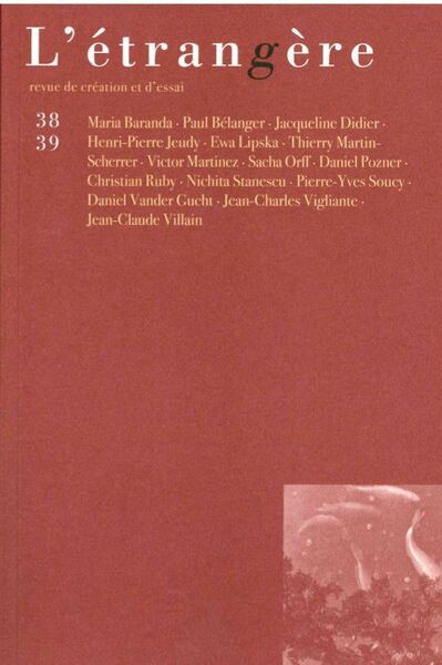 Picture of L' Etrangere 38-39