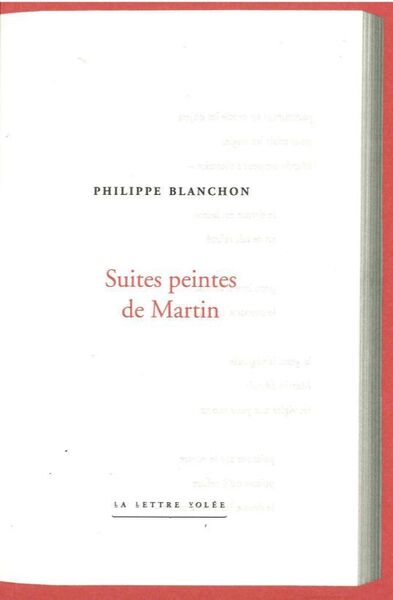 Image de Suites peintes de Martin