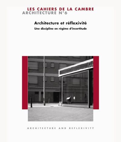 Image de Les Cahiers de La Cambre Architecture n°6
