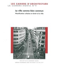 Image de Les Cahiers de La Cambre-Horta Architecture n° 9
