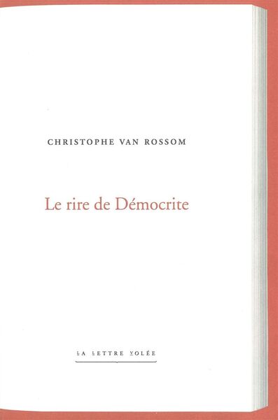 Image de Le Rire de Démocrite