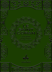 Image de Saint Coran - FranCais - pochette (11 x 15 cm) - Vert