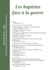 Picture of Les baptistes face à la guerre