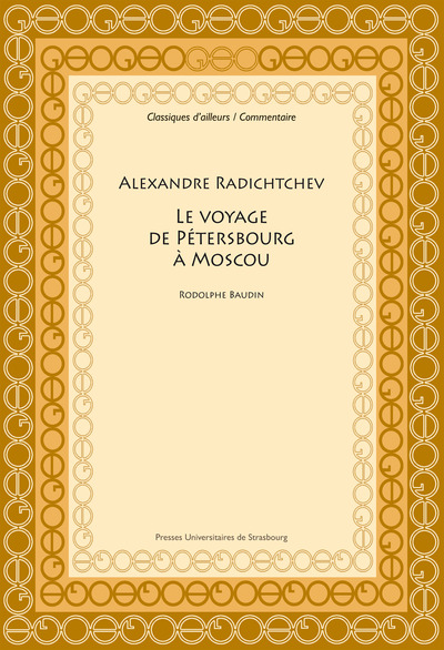 Image de Alexandre radichtchev le voyage  de pétersbourg à moscou : (1790)