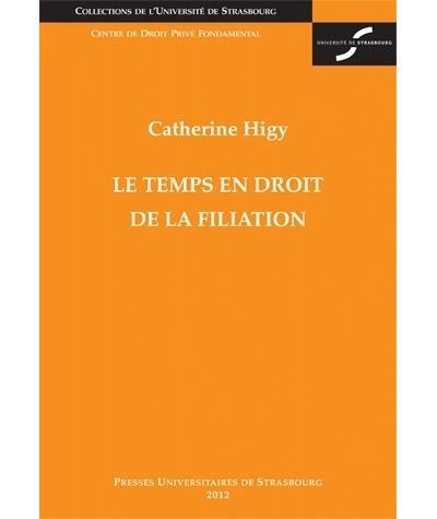 Picture of Le temps en droit  de la filiation