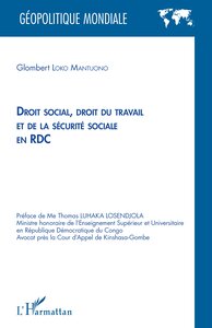 Picture of Droit social, droit du travail et de la sécurité sociale en RDC